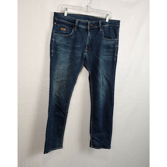 JinJer Jean Co. Madness Special Operations 36 x 27 Corps No. 6 Blue Medium Wash - Picture 8 of 16